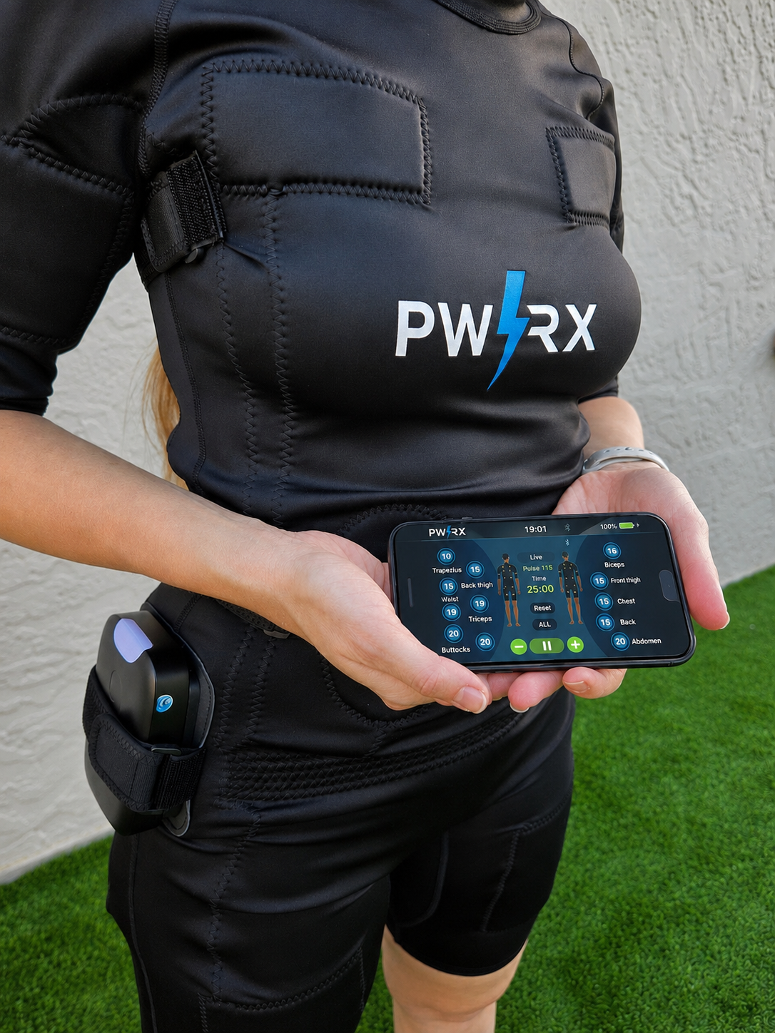 Standalone Suit — PWRX EMS Training Suitm (24 electrode)